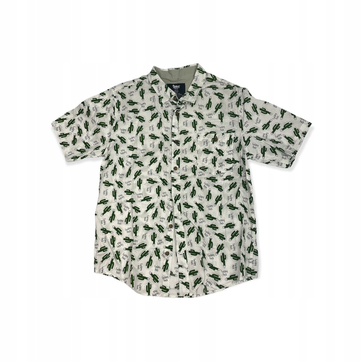 Koszula męska na rękawek SPECNER'S kaktusy L