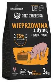 Paka Zwierzaka - Karma sucha SH Wieprzowina z dynią 