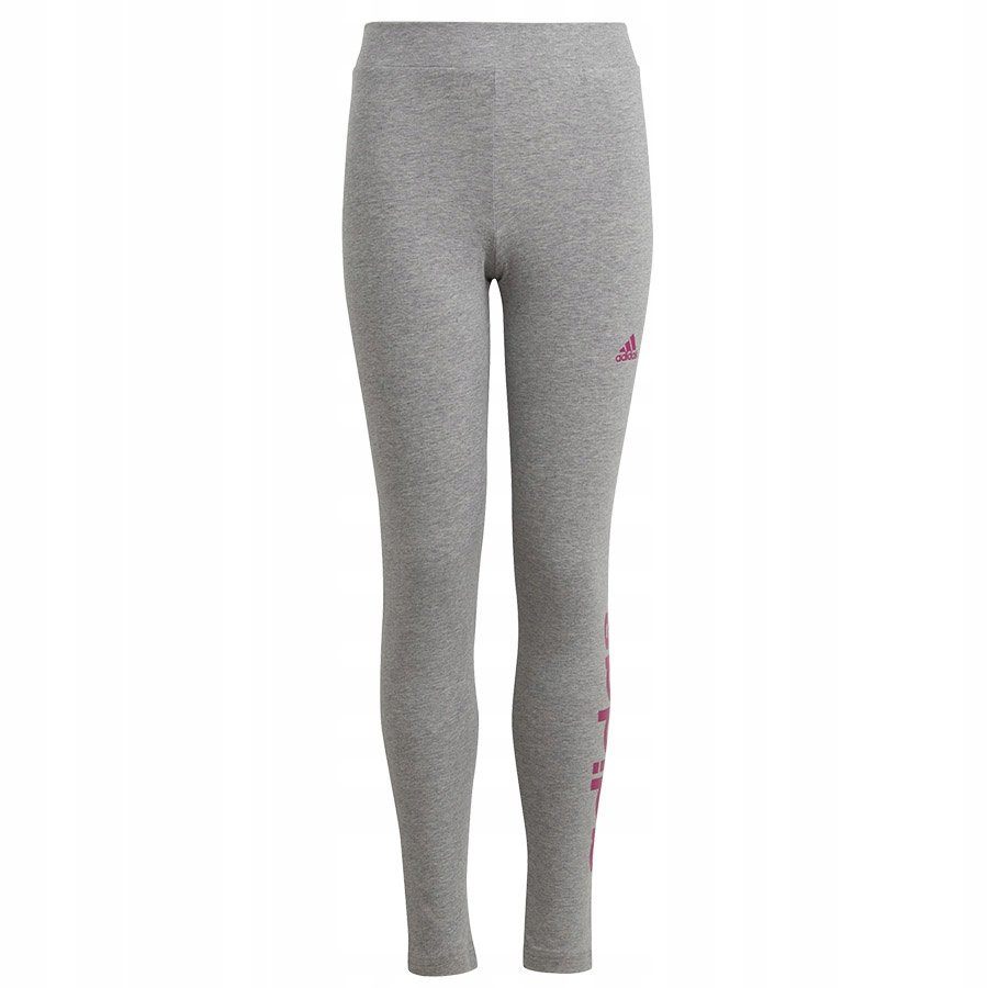 Legginsy adidas LIN TIG girls Jr IC3580 szary 164