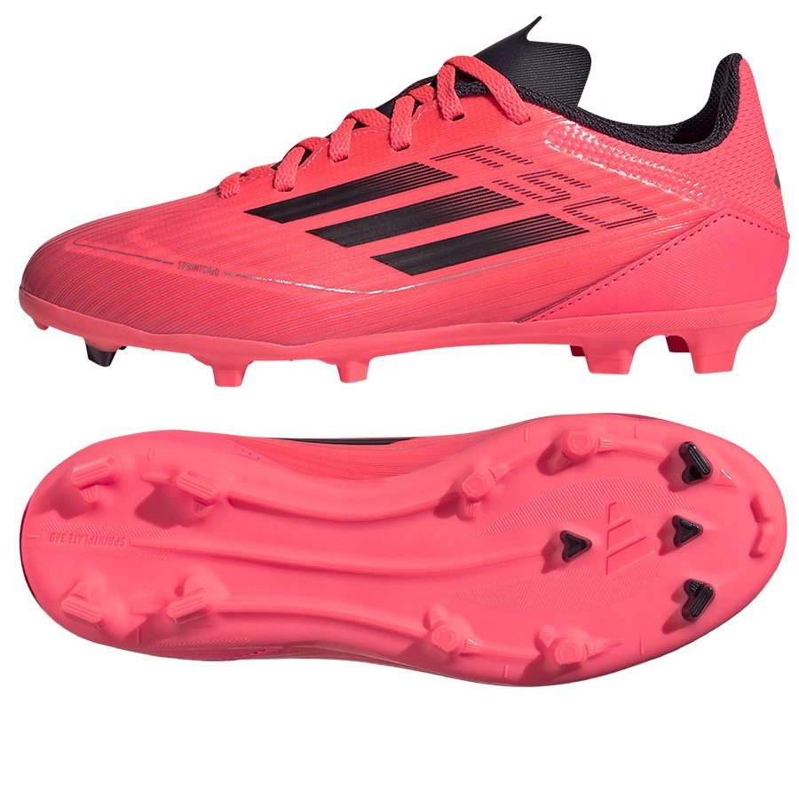 Buty adidas F50 League Jr FG/MG IF1377 czerwony 37 1/3