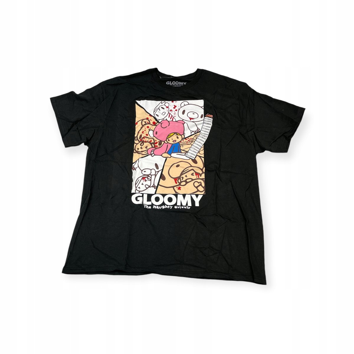 Koszulka T-shirt męski okrągły dekolt SPENCER'S GLOOMY XL