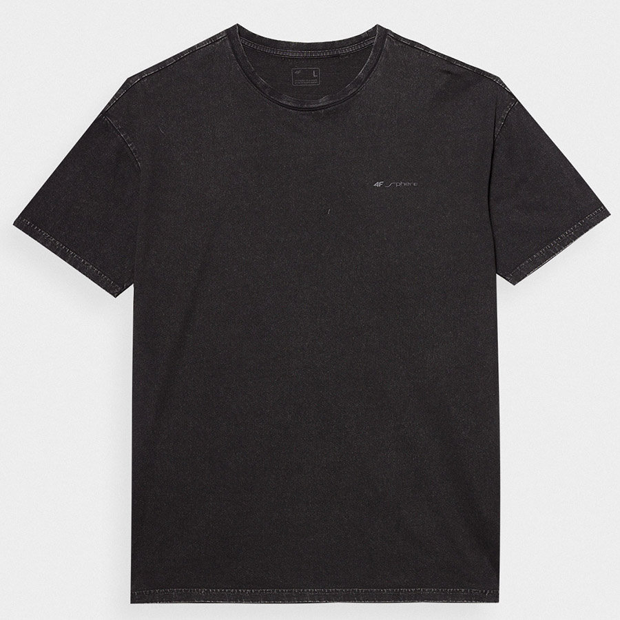 T-shirt 4F 4FWSS24TTSHM1316 20S czarny XXL