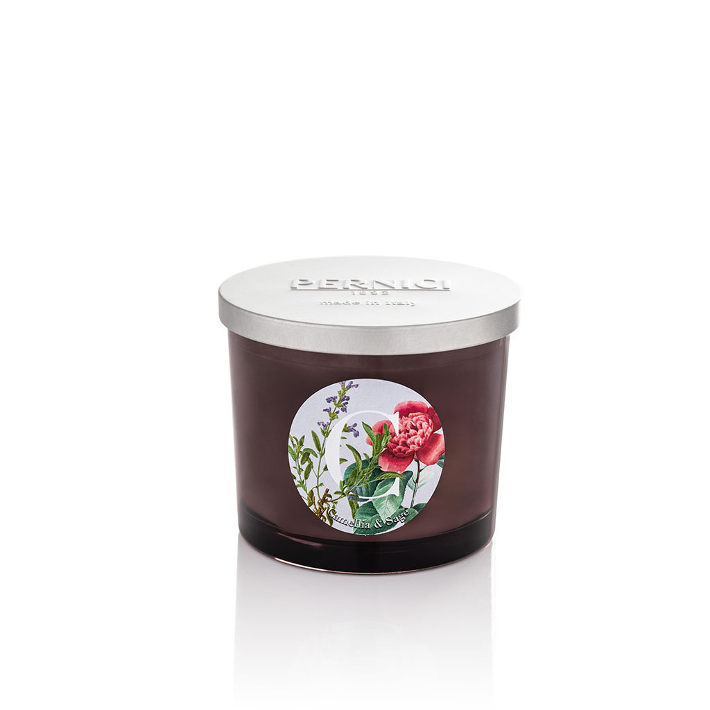 Świeca zapachowa Camellia & Sage - Kamelia i szałwia 200 g
