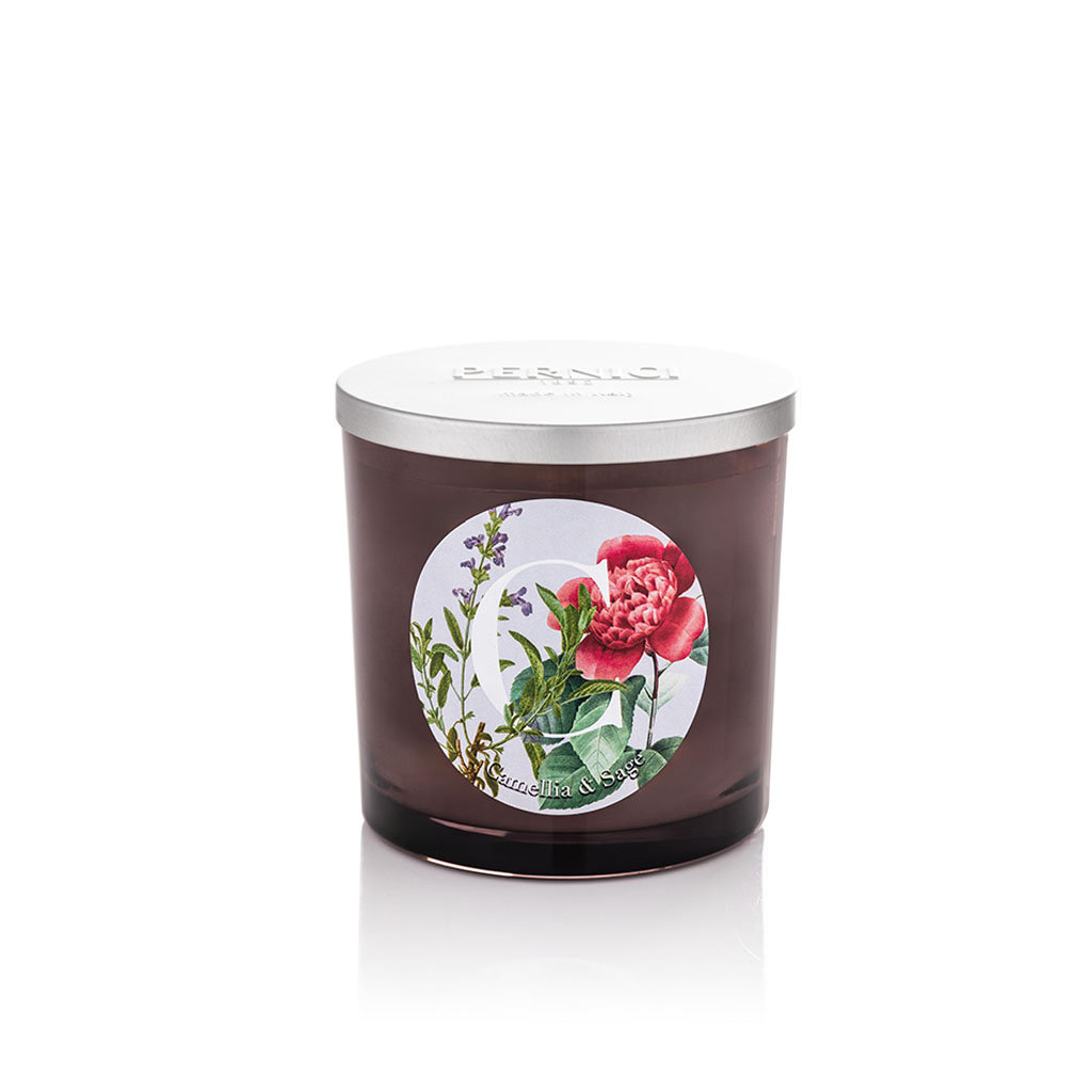 Świeca zapachowa Camellia & Sage - Kamelia i szałwia 350 g