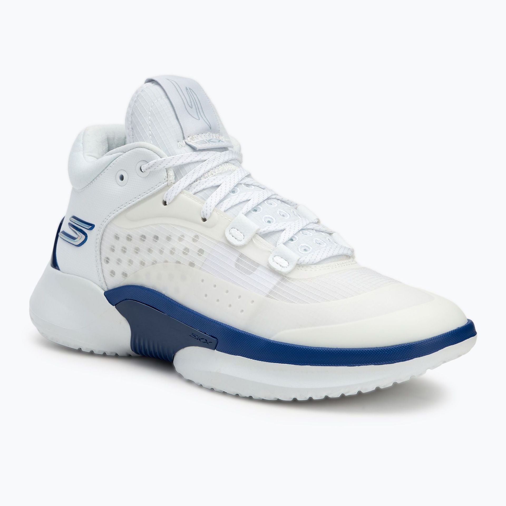 Buty do koszykówki męskie SKECHERS SKX Resagrip white/blue WYSYŁKA W 24H 30 DNI NA ZWROT