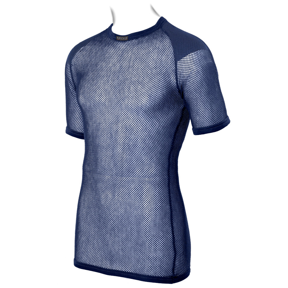 Męska koszulka Brynje of Norway Super Thermo T-shirt w/inlay Rozmiar: M / Kolor: ciemnoniebieski