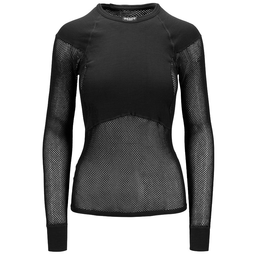Damska koszulka Brynje of Norway Super Thermo Shirt Rozmiar: M / Kolor: czarny