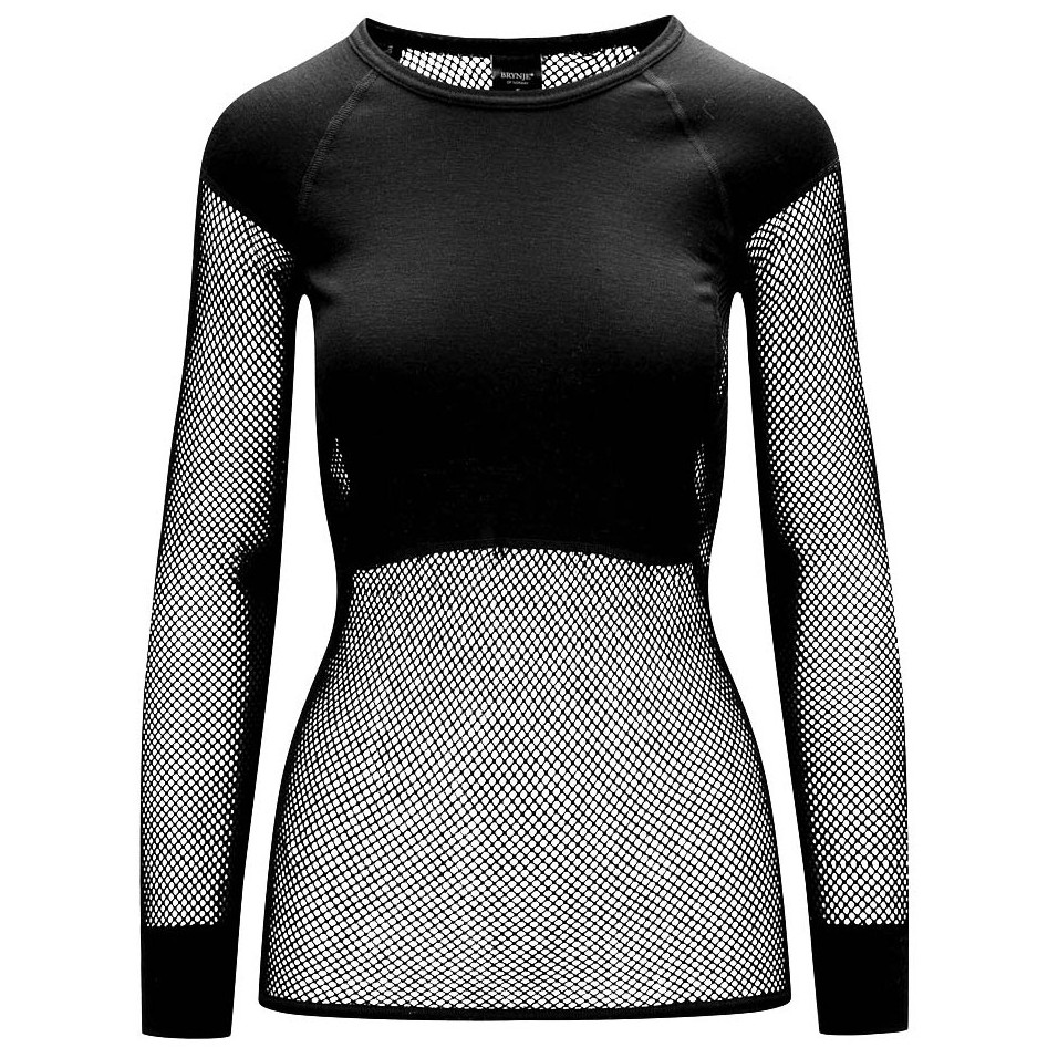 Damska koszulka Brynje of Norway Lady Wool Thermo T-shirt Rozmiar: M / Kolor: czarny