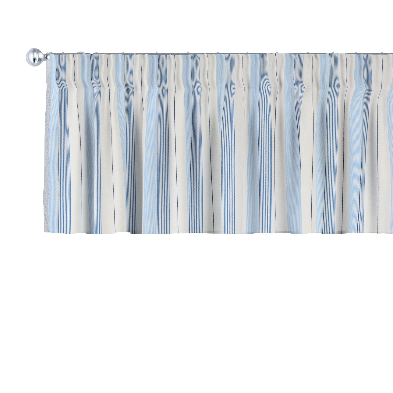 Lambrekin na taśmie marszczącej