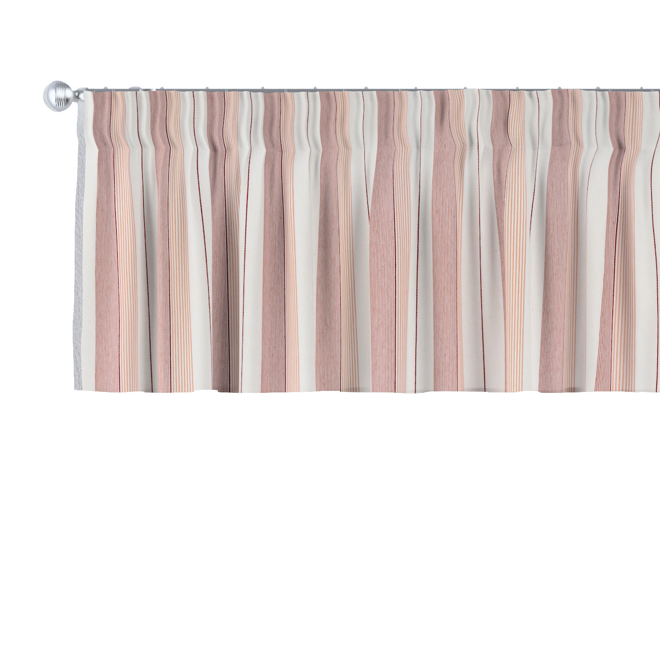 Lambrekin na taśmie marszczącej