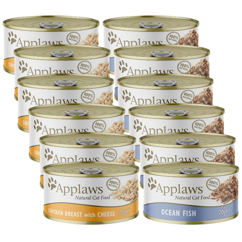 Applaws Cat Mix Smaków 12x70g PUSZKA