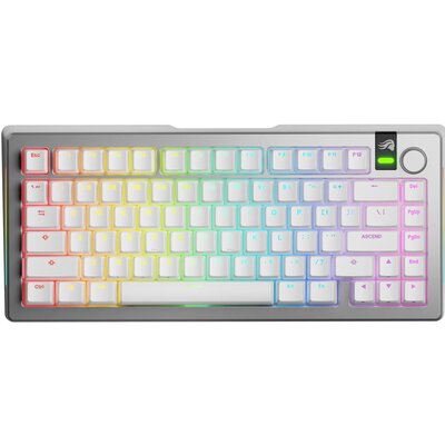 Glorious GMMK 3 PRO 75% Wireless Silver - US GLO-KB-GMMK3-PRO-75-PB-FOX-WL-SIL-US