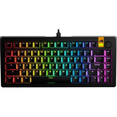 Glorious GMMK 3 HE 75% Black - US GLO-KB-GMMK3-75-PB-HE-W-BLK-US