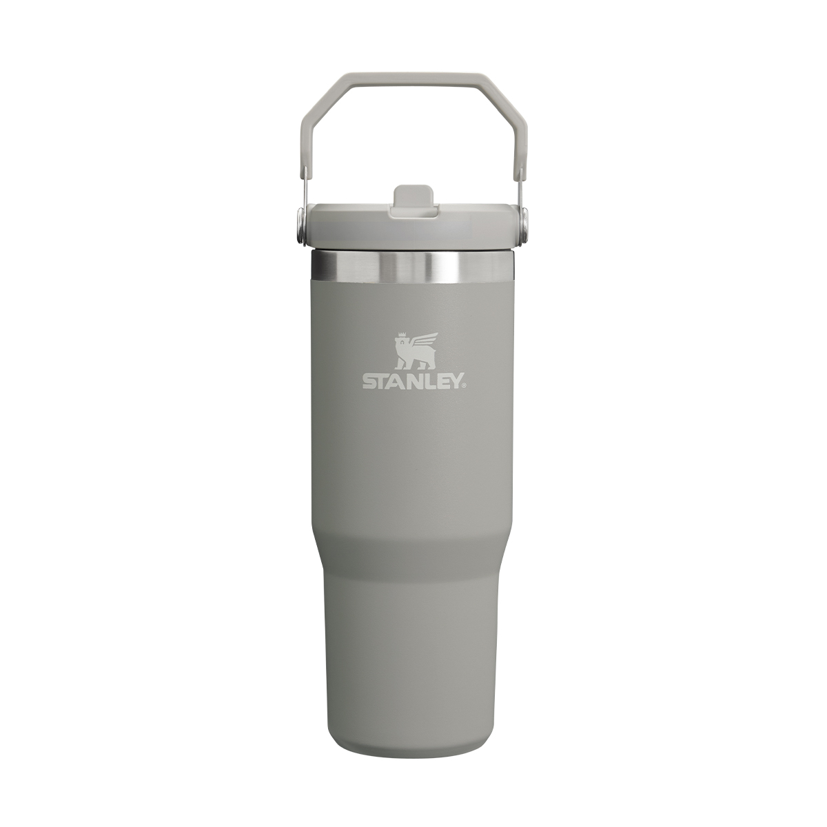 Stanley The IceFlow Flip Straw Kubek Termiczny Szary 0,89l