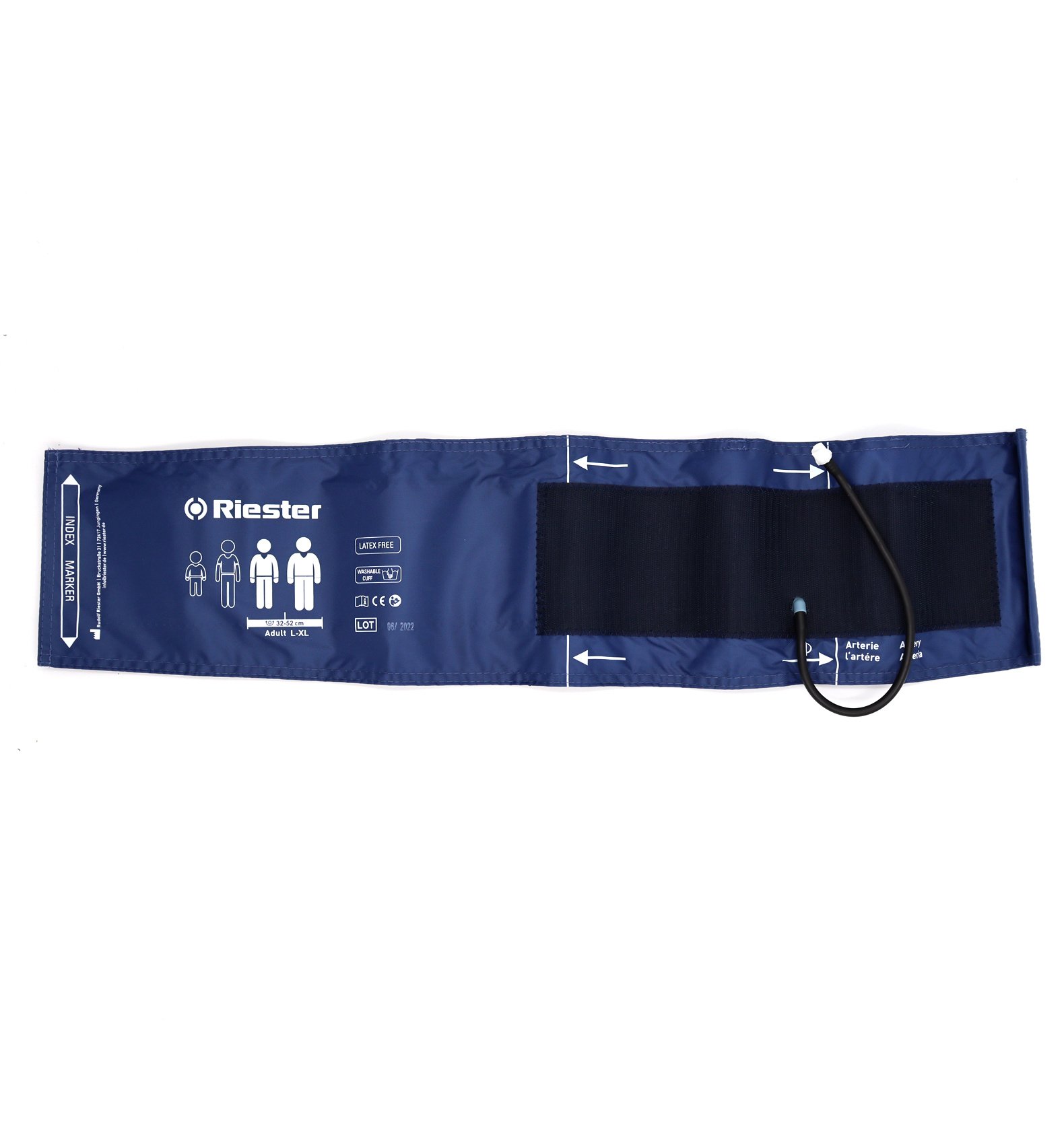 Mankiet do RBP-100 RIESTER duży L/XL Mankiet do dezynfekcji, duży L/XL 32-52cm, z łącznikiem i przewodem 15cm RBP-100
