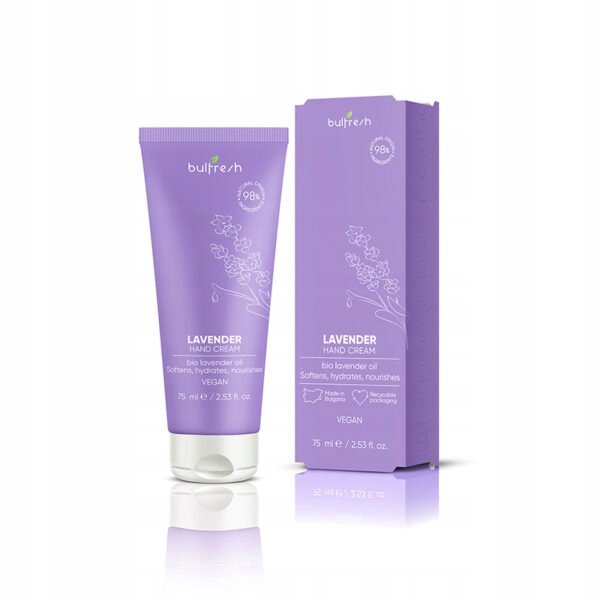 Krem do rąk z organicznym olejkiem lawendowym 75ML