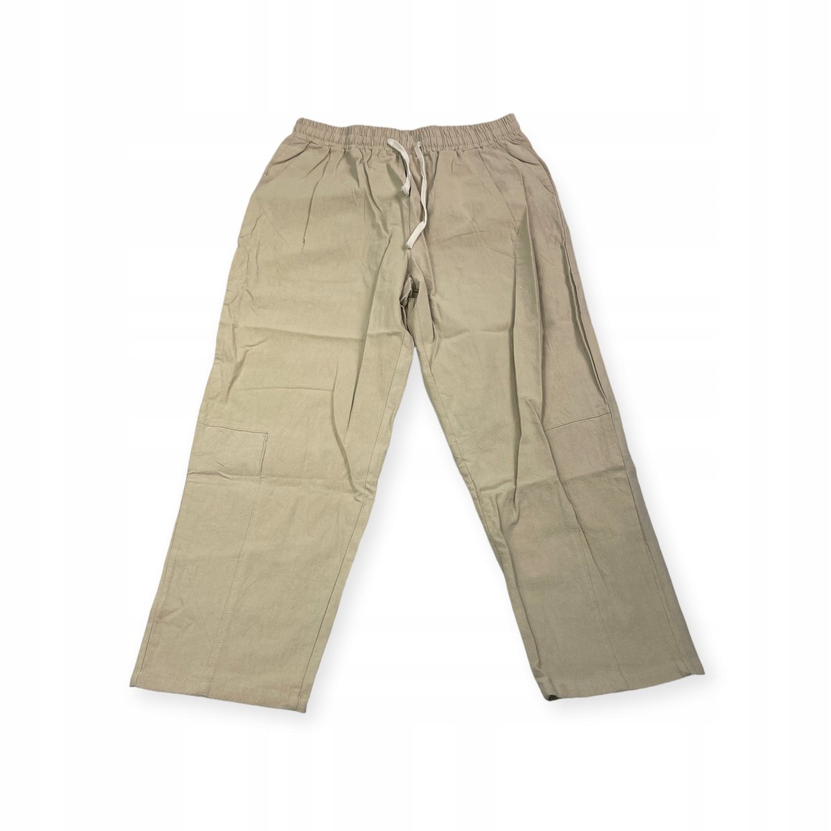 Materiałowe spodnie damskie M