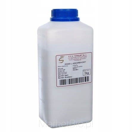 WITAMINA C 1kg 1000g KWAS L-ASKORBINOWY Stanlab CZDA