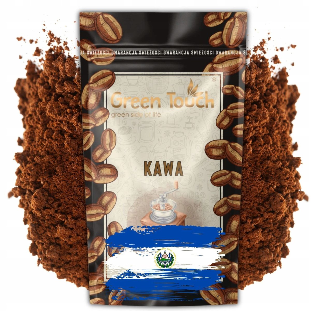 Kawa Mielona El Salwador Santa Ana 100% Arabica 200 G Green Touch