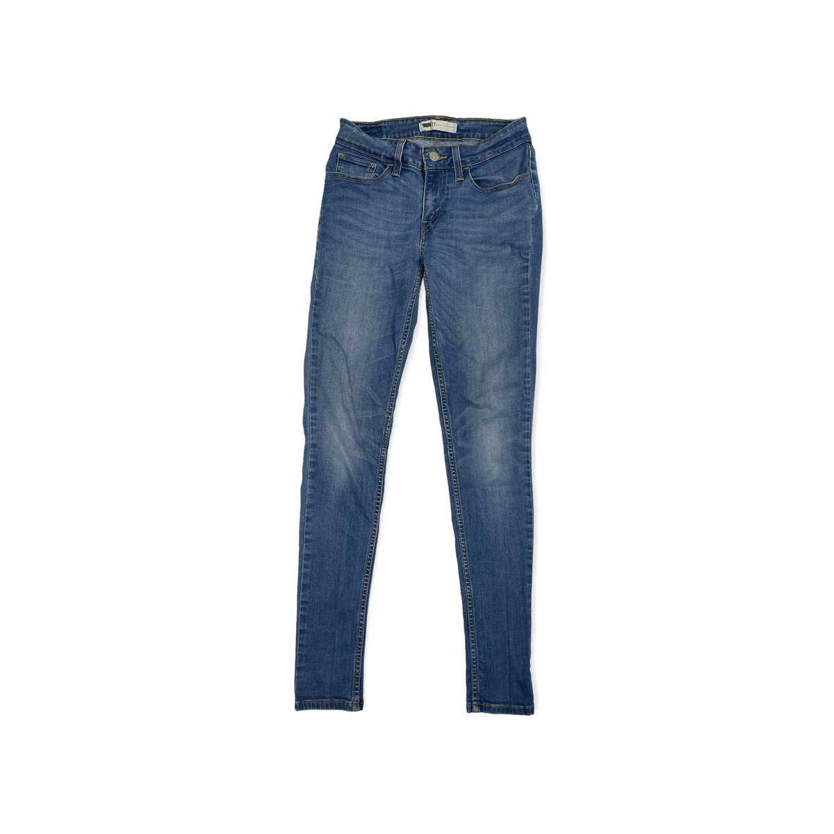 Jeansowe spodnie damskie LEVI'S SKINNY 27