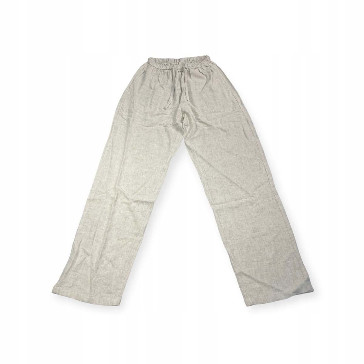 Materiałowe spodnie damskie BEZ MARKI S