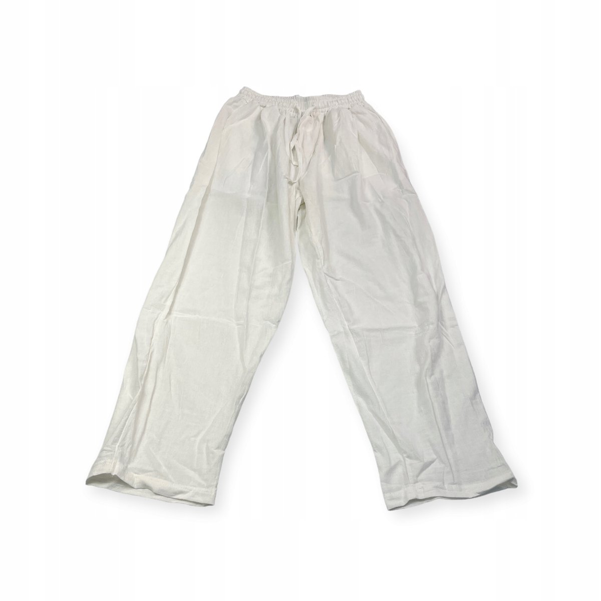 Materiałowe spodnie damskie M