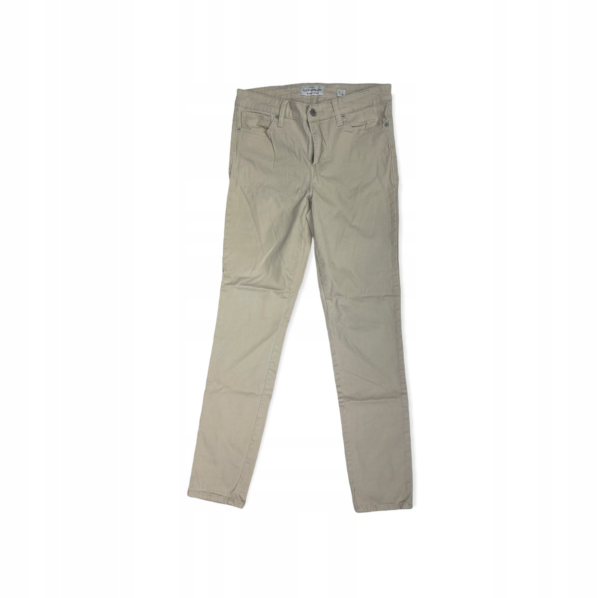 Jeansowe spodnie damskie LUCKY BRAND SKINNY M