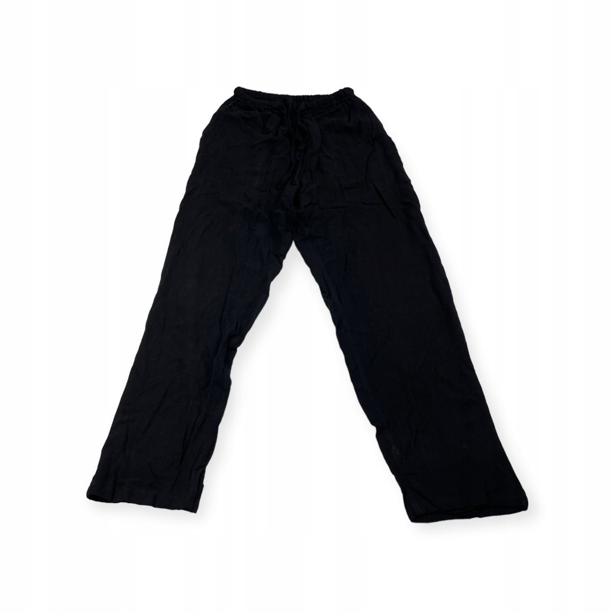 Materiałowe spodnie damskie BEZ MARKI S