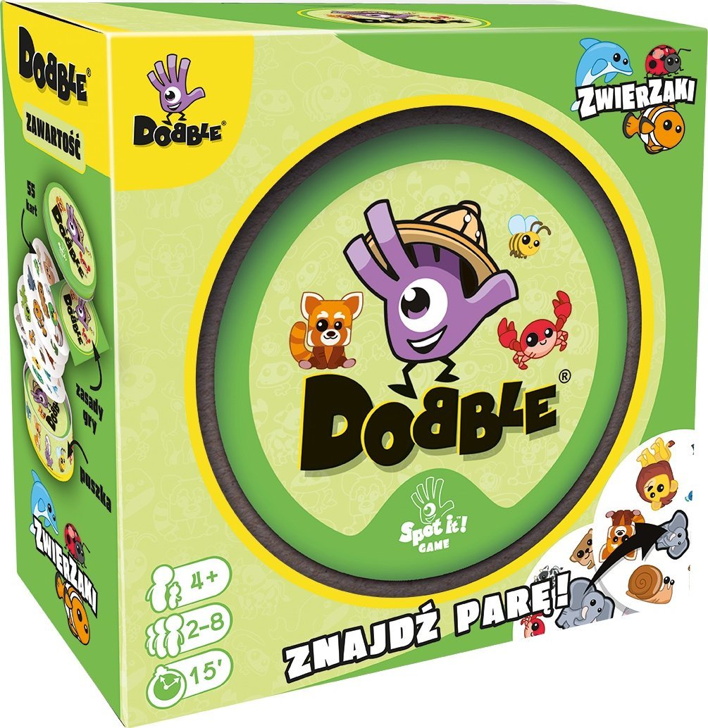 Rebel Gra Dobble Zwierzaki Eco