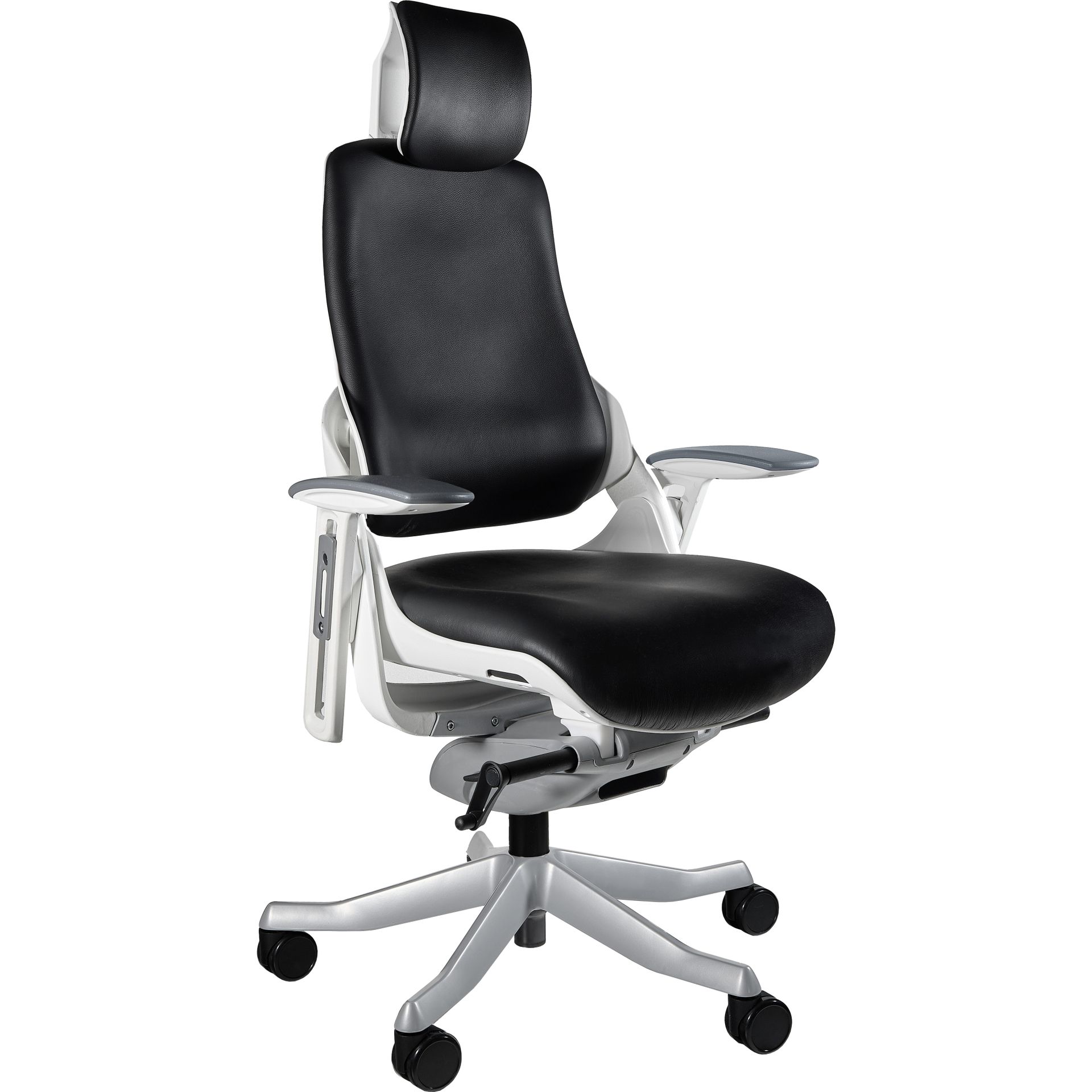 Fotel Obrotowy Ergonomiczny Wau Skóra Naturalna Unique