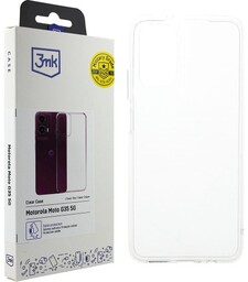 3mk Etui Clear Case do Motorola Moto G35 5G, przezroczyste