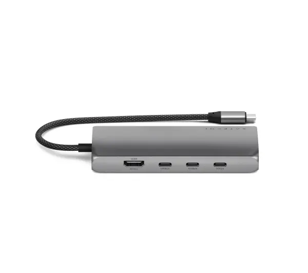 Satechi ST-P8KEM USB-C Multiport Adapter 8K Szary