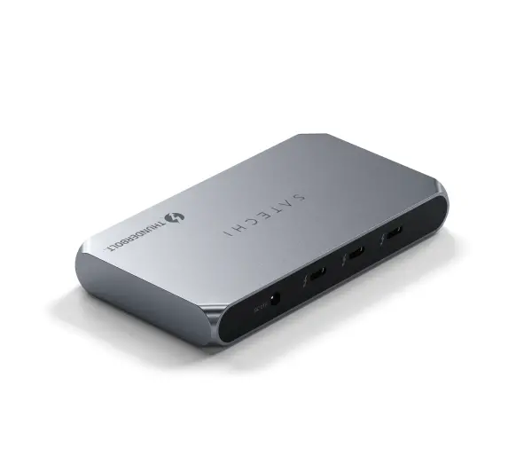 Satechi ST--HT4SHM-EU Thunderbolt 4 Slim Hub Pro Szary