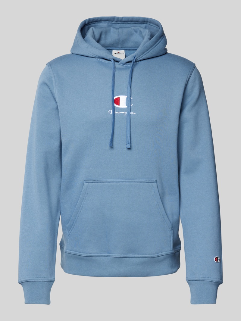 Bluza z kapturem z wyhaftowanym logo