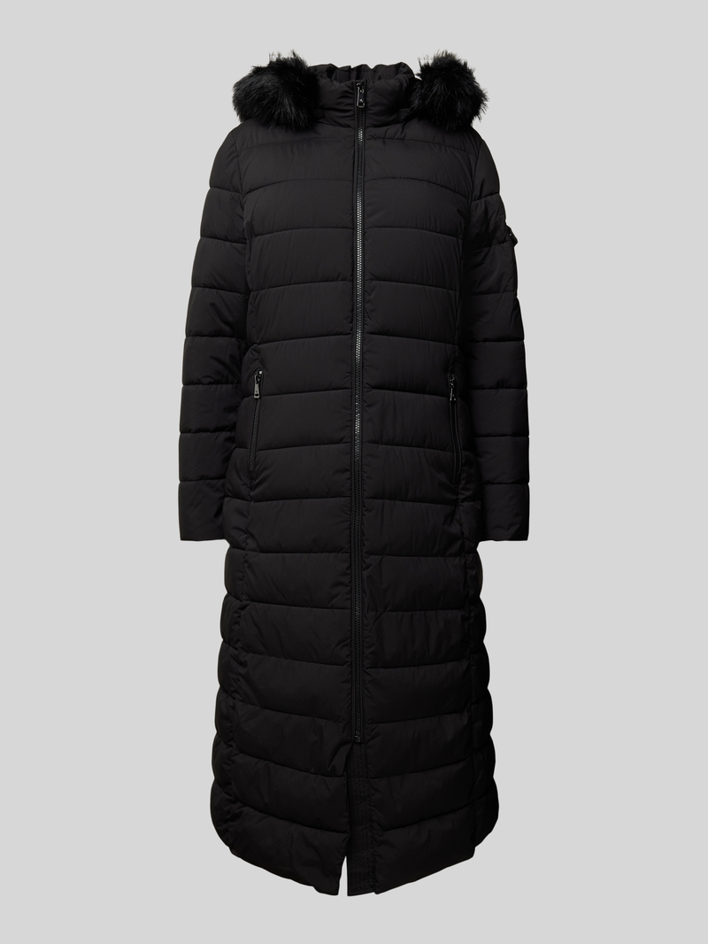 Płaszcz pikowany ze stójką