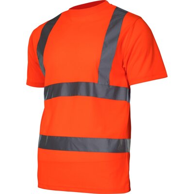 LAHTI PRO Koszulka T-shirt ostrzegawcza pomarańczowa rozmiar M L4020702 LPL4020702