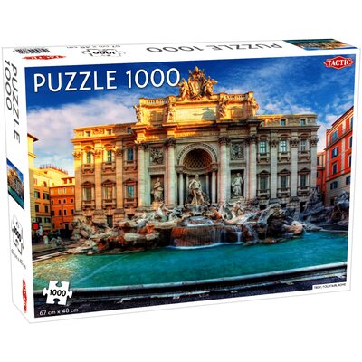 Tactic Puzzle 1000 Fontanna di Trevi - Rzym