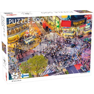 Tactic Puzzle Shibuya Crossing, Tokyo 500 -