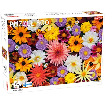 Tactic Puzzle Garden Flowers 500 -