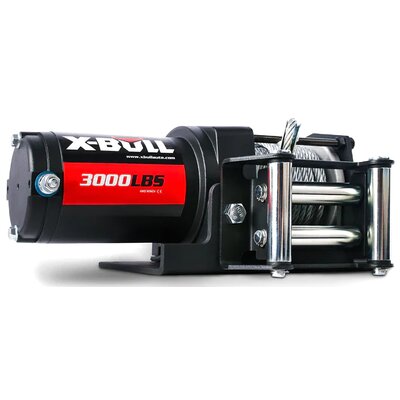 Wyciągarka X-Bull Winch 3000 lina stalowa 1134kg 15m 12V Off-Road quady