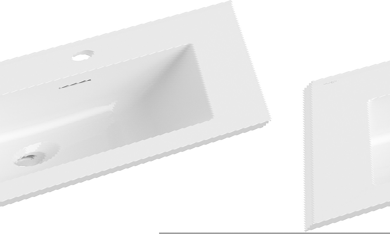 Mexen Otis umywalka wpuszczana w blat 51 x 46,5 cm, biała połysk - 25185000