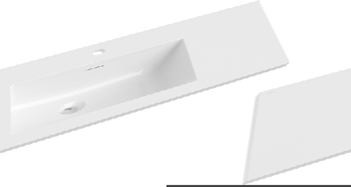 Mexen Otis umywalka wpuszczana w blat 101 x 46,5 cm, biała połysk - 25181000