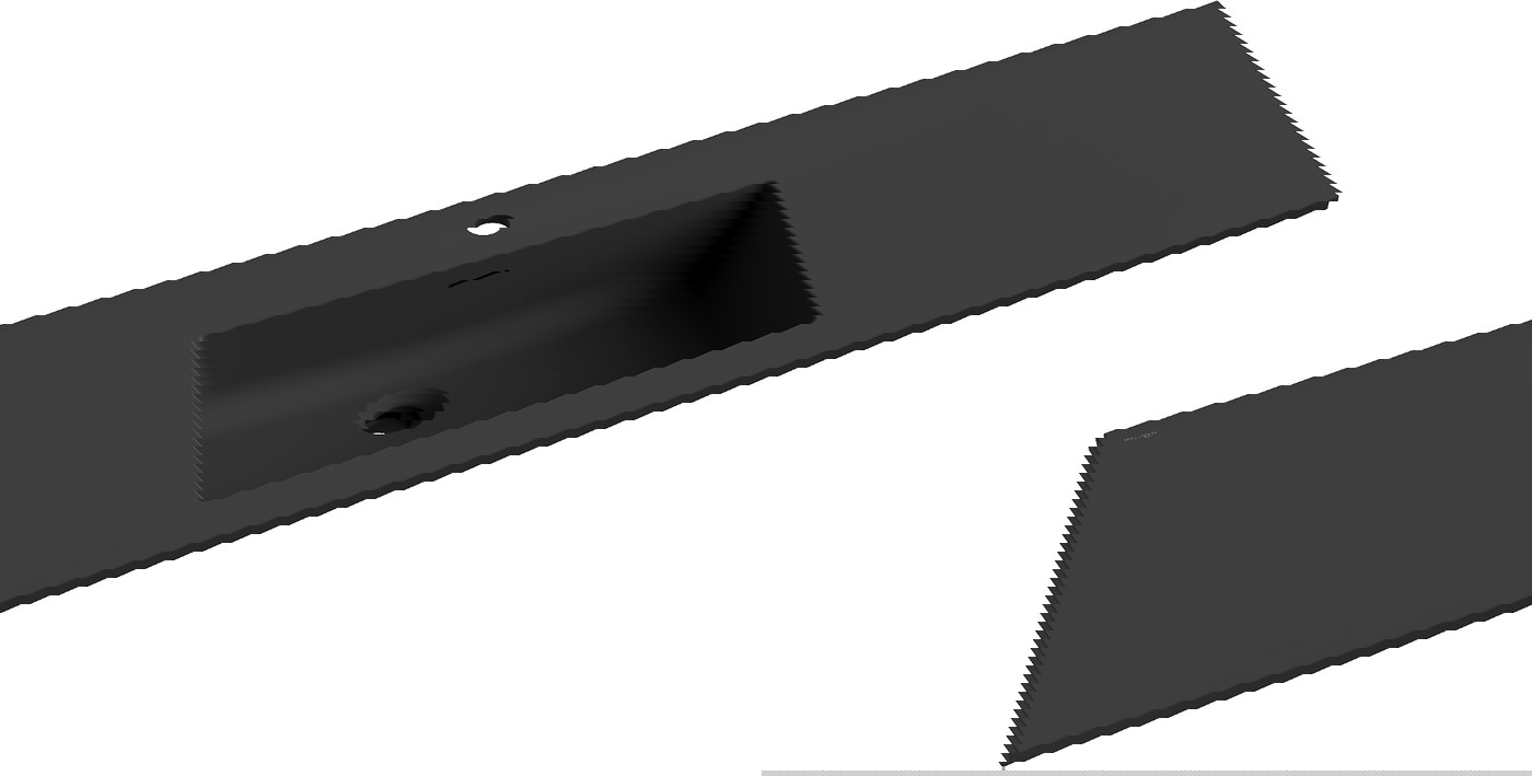 Mexen Otis umywalka wpuszczana w blat 141 x 46,5 cm, czarna mat - 25181471