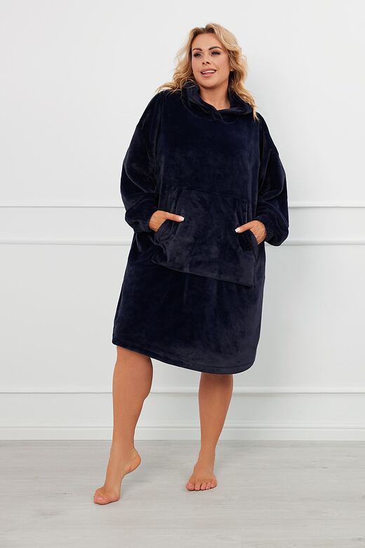Bluza polarowa oversize Forio granatowa uni