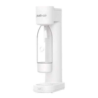 Saturator DAFI PushAir + 3 syropy Biały