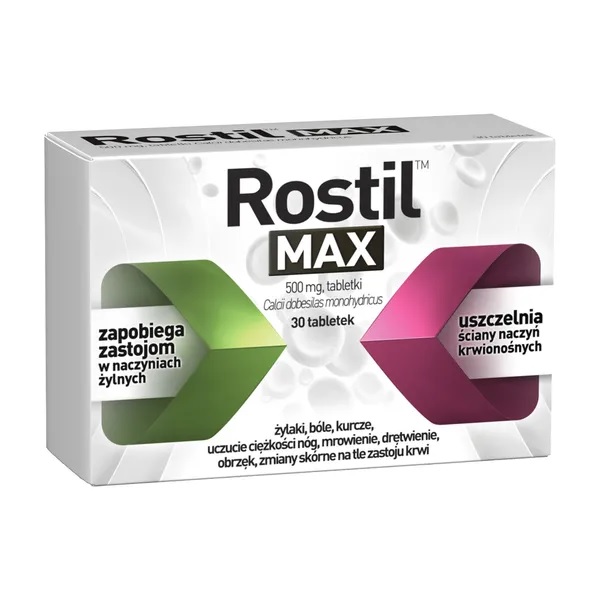 ROSTIL Max 500mg, 30 tabletek