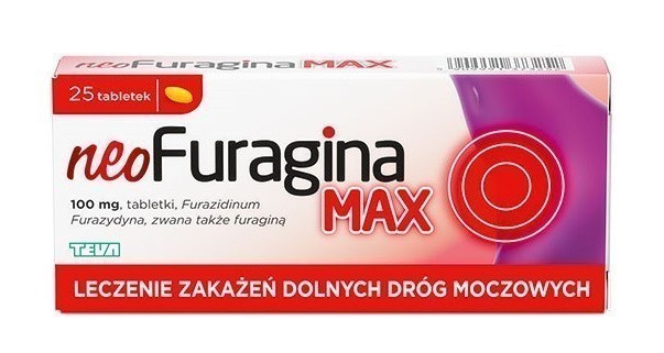 Teva Neofuragina max 100 mg x 25 tbl