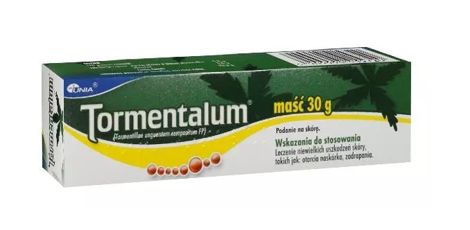 Unia ZAKŁ.FARMAC.-AEROZOLOWE Polska TORMENTALUM Maść 30 g 6713002
