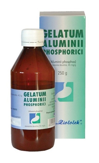 Ziołolek GELATUM ALUMINII PHOSPHORICI 250 g 4020301