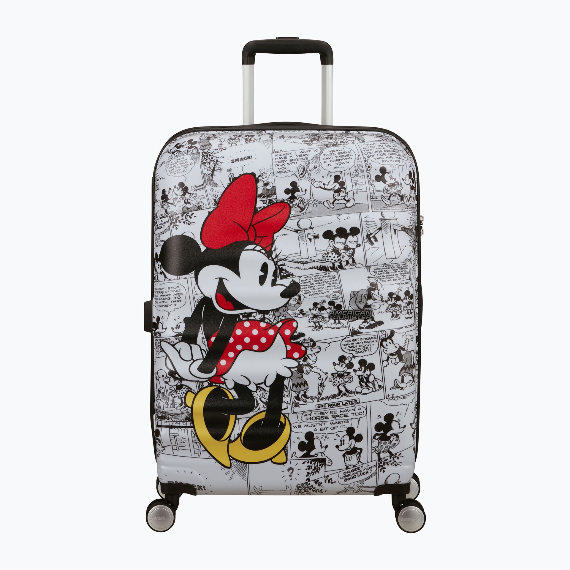 Walizka podróżna American Tourister Disney Wavebreaker 64 l  minnie comics white | WYSYŁKA W 24H | 30 DNI NA ZWROT